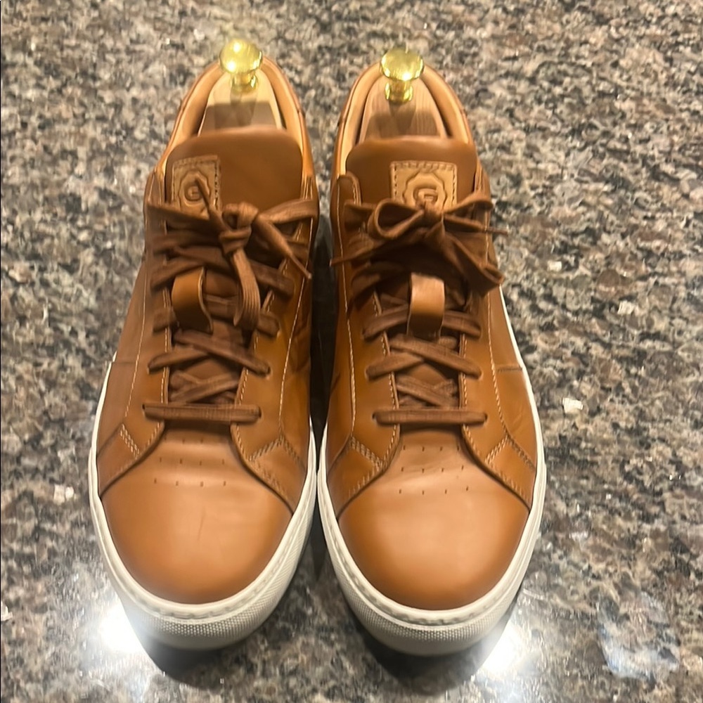 Greats Brown Sneakers with Minimalist Design and Cushioned Sole